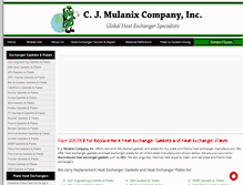 Tablet Screenshot of cjmulanixco.com